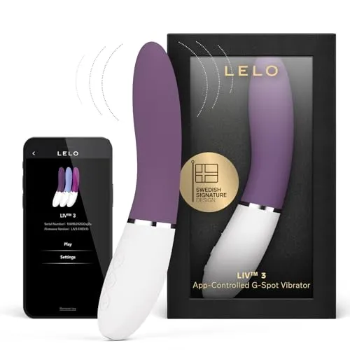 LELO Liv 3 G-Punkt Vibrator in Lila – 16,9 cm - Eleganter G-Punkt Vibrator aus hochwertigem Material, ideal für sinnliche Momente. Ergonomisches Design für gezielte Stimulation und höchsten Komfort.