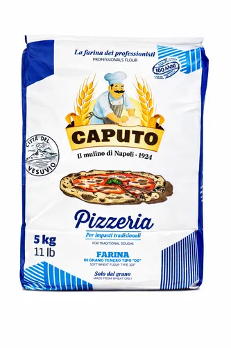 Caputo Pizzeria Mehl 5kg Typ 00 - Italienisches Pizzamehl für authentische Pizza - Mehl für Pizza, perfekt für den original italienischen Geschmack und eine knusprige Kruste.