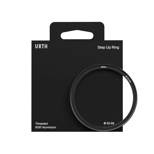 Urth 52-58 mm Step-Up Ring Objektivadapter - Attach 58 mm Threaded Filters to 52 mm Linsen befestigen