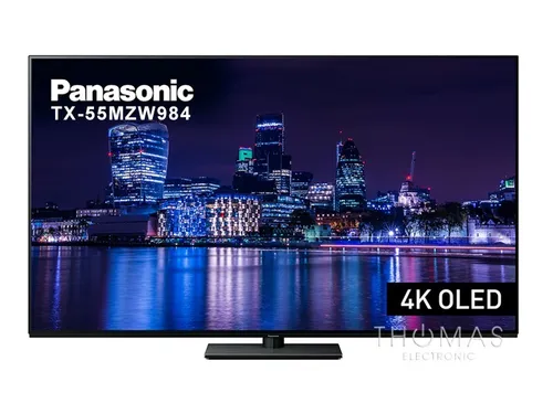 Panasonic TX-55MZW984 OLED TV 55 Zoll - Fernseher mit 4K UHD und HDR, beeindruckender Bildqualität durch OLED-Technologie und Smart TV-Funktionen für grenzenlosen Streaming-Spaß.
