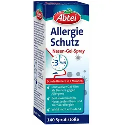 Abtei Allergie Schutz Nasenspray - Arzneimittel zur Linderung von Allergiesymptomen, bietet effektiven Schutz für die Nase und ist ideal für Allergiker.