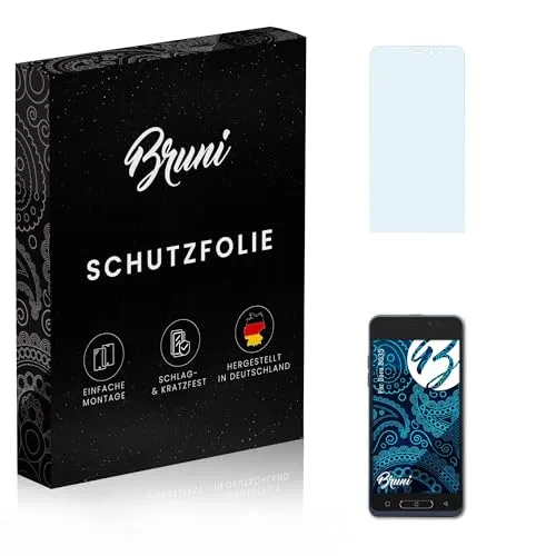 Bruni Schutzfolie kompatibel mit Doro 8035 Folie, glasklare Displayschutzfolie (2X)