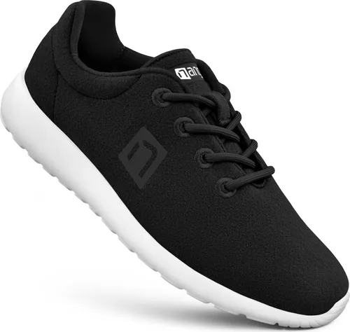 nanga Sneaker Merinorunner Wool - Komfortabler Woll-Sneaker für Herren - Sneaker aus 100% Schurwolle, temperatur-regulierend und antibakteriell. Ideal für Freizeit und Office, mit flexiblem Profil und Premium-Wechselfußbett für besten Gehkomfort.