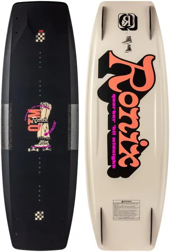 RONIX QUARTER TIL MIDNIGHT Wakeboard 2025 - 138 für Frauen - Das QUARTER TIL MIDNIGHT Wakeboard 2025 - 138 passt sich deinem Fahrstil an und bietet vielseitige Einsatzmöglichkeiten. Genieß sanfte Turns und explosive Sprünge mit optimalem Feedback und weichen Landungen.