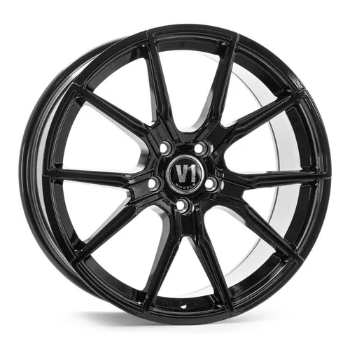 Zoll V1 Alu Felgen 18" für BMW 3er e46 e90 e91 e92 e93 e36 M Paket - Felgen aus hochwertigem Aluminium mit glänzender Oberfläche, 10 Speichen Design, ideal für eine sportliche Optik und hohe Traglast von 735 kg.