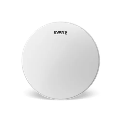 Evans 16" B16G2 Genera G2 Coated Fell - 16" zweilagiges Drumfell mit kontrolliertem Sustain, ideal für Live- und Studioanwendungen, bietet fetten Sound für die härtere Gangart.