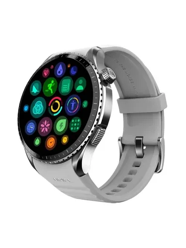 Noise Origin Smartwatch (Grau) - Elegante Smartwatch mit 1,46 Zoll AMOLED-Display, Gesundheitsüberwachung und bis zu 7 Tagen Akkulaufzeit – der perfekte Begleiter für jeden Lifestyle.