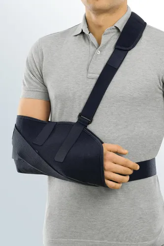 medi Armschlinge Universalgröße Grau - Bandagen & Orthesen, flexible Schultergelenkorthese zur Ruhigstellung und optimalen Haltungskorrektur, ideal für schnelle Genesung.