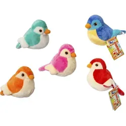 Diverse Stofftier Birdies Plüsch - Konsolen, süßes und kuscheliges Plüschtier für Kinder und Sammler, ideal zum Spielen und Liebhaben.