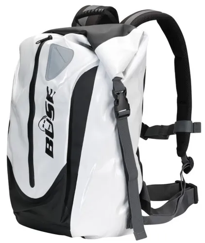 Büse Rucksack wasserdicht 30 Liter - Ideal für Motorradfahrer - Rucksäcke & Taschen, wasserdichtes Tarpaulin-Material, 30 L Volumen, perfekt für Offroad-Motorradfahrer und Reisen.
