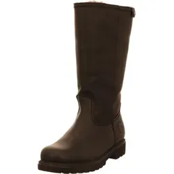 Panama Jack Damen Bambina Igloo Kniehohe Stiefel, Schwarz, 38 EU - Wanderschuhe mit wasserfestem Design, gefüttert mit echtem Fell für höchsten Komfort und Wärme, ideal für kalte Tage.