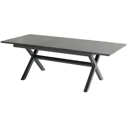 HARTMAN Xanadu Ausziehtisch 160/220x100 cm - Modernes Design in Xerix - Entdecken Sie den HARTMAN Xanadu Ausziehtisch aus Aluminium und Glaskeramik. Mit bis zu 220 cm Länge bietet er Platz für gesellige Runden. Wetterfest und pflegeleicht - ideal für jeden Garten!