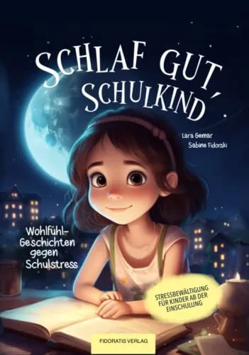 Schlaf gut, Schulkind - Wohlfühl-Geschichten gegen Schulstress - Stressbewältigung für Kinder ab der Einschulung