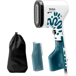 Tefal Pure Pop Home & Travel Dampfbürste - Bügeleisen mit 20 g/min Dampfabgabe, ideal für zuhause und unterwegs. Mit zwei Wassertanks für flexible Wäschepflege und einem innovativen Pad-System für sicheres Dampfglätten.
