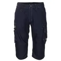 MASCOT Limnos Shorts, lang FRONTLINE Schwarzblau - Robuste Limnos Shorts von MASCOT mit ergonomischem Schnitt, ideal für die Leichtindustrie. Praktische Taschen und Reflexeffekte sorgen für Funktionalität und Sicherheit im Arbeitsalltag.