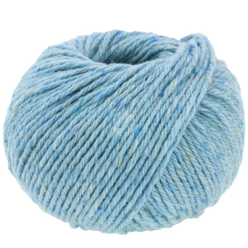 Wolle Kreativ! Lana Grossa - Country Tweed - Fb. 13 blau meliert 50 g