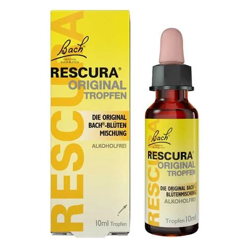 Bachblüten Original Rescura Tropfen alkoholfrei 10 ml