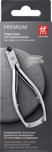 ZWILLING Beauty Nagelzange mit Kopfschneider - 1 Stk. - Nagelschere für präzisen Schnitt, robust und ideal für feste Nägel und Nagelecken. Perfekt für die professionelle Nagelpflege zu Hause.