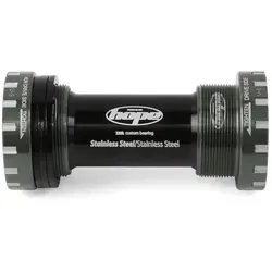 HOPE Innenlager MTB BSA 68/73 mm Edelstahllager smoke - Hochwertiges Innenlager für MTB mit CNC-gefrästem Aluminium und Edelstahlkugellagern. Optimaler Schutz gegen Schmutz und Wasser für langlebige Leistung. Kompatibel mit gängigen Kurbeltypen.