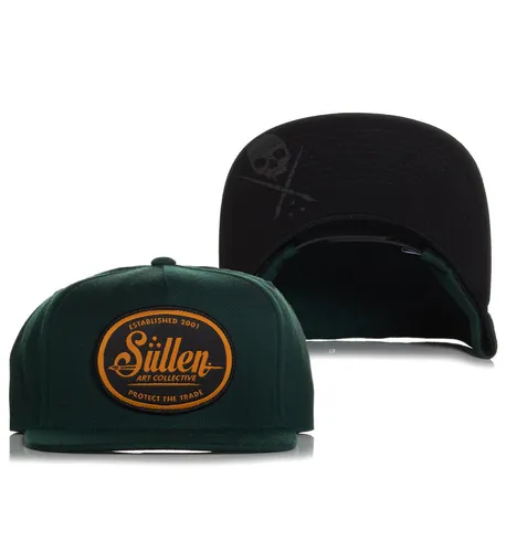 Sullen Snapback Cap Establishment Grün Tattoo Clothing Collective Kappe Mütze