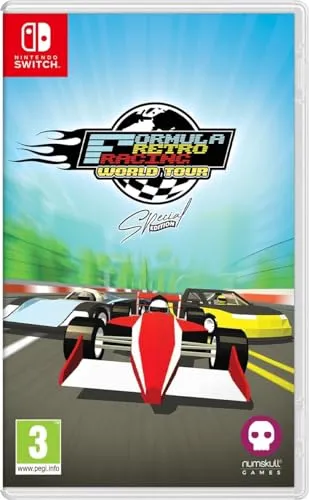 Formula Retro Racing: World Tour (Special Edition) - Nintendo Switch - Rennspiel für Nintendo Switch, bietet nostalgischen Retro-Charme und packende Multiplayer-Action für die ganze Familie.