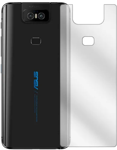 5x Schutzfolie für Asus Zenfone 6 (ZS630KL) Rückseite Display Folie klar