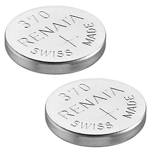Uhrenbatterie Renata Swiss made Renata 370 oder SR920SW 1.5V (2 x 370 oder SR 920 SW)