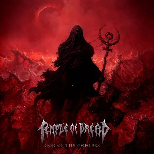 Temple Of Dread - God Of The Godless Red / White / Black  (2024 - EU - Original)
