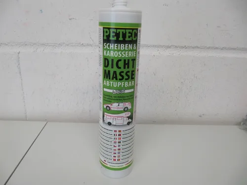 PETEC Scheiben- & Karosseriedichtmasse / Weiß, abtupfbar /310ml 83290