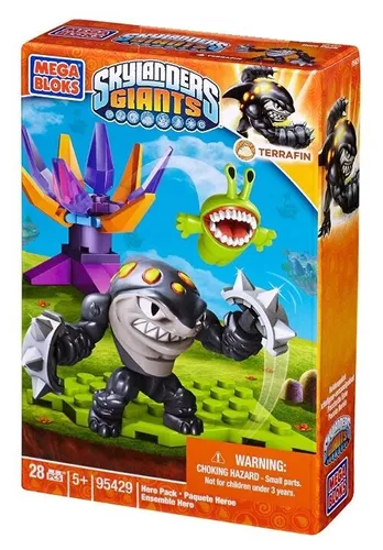 MEGA BLOKS - Skylanders Giants Hero Pack - Terrafin (28 Teile)