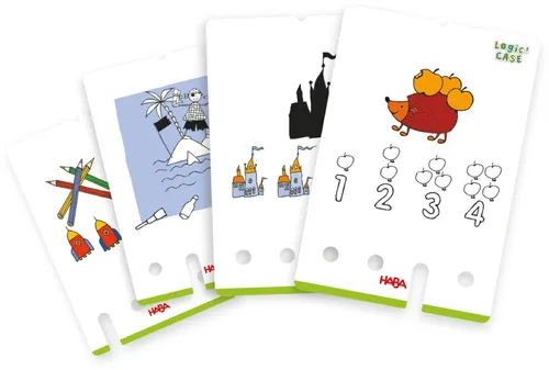 Haba Spiel Mitbringspiel Logikspiel Logic! CASE Starter Set 5+ 2013042001