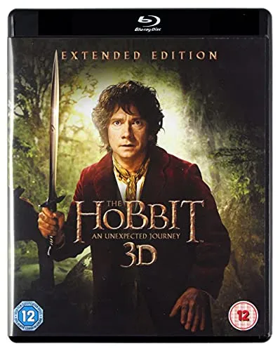The Hobbit: An Unexpected Journey [Extended Edition] [Blu-ray 3D] [2012] [Region Free]