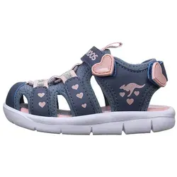 KangaROOS Unisex Kinder K-mini Sandale, Grisaille Frost Pink, 22 EU - Bequeme Kinder-Sandale mit schnelltrocknendem Material, ideal für Spiel und Abenteuer im Freien.
