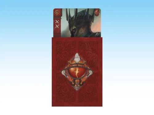 Ares Games War of The Ring Shadow Custom 60 Sleeves The Card Game, 63mm x 88mm Size