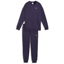 PUMA Damen Trainingsanzug Relaxed Sweat Suit TR lila L (40) - Bequemer Trainingsanzug für Fitness und Freizeit, aus 100% hochwertigem Polyester, pflegeleicht und ideal für den täglichen Einsatz.
