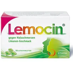 Lemocin gegen Halsschmerzen Limettengeschmack ab 5 Jahren