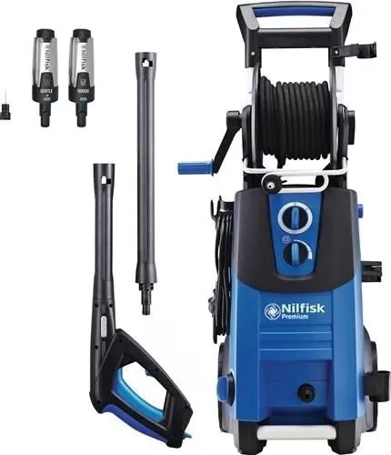 Nilfisk Premium 180-10 Hochdruckreiniger - 180 bar Druck, 600 l/h Fördermenge, ideal für umfassende Reinigungsarbeiten innen und außen!