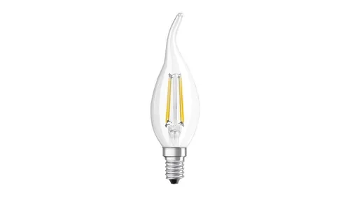 Żarówka LED E14 BA35 4W = 40W 470lm 2700K Ciepła 300 Filament OSRAM STAR