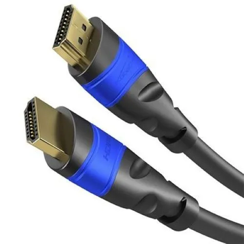 KabelDirekt High Speed HDMI Kabel mit Ethernet, Schwarz, 20 Meter