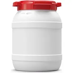 CurTec 6 L Drehdeckelfass - Lebensmittelecht und wasserdicht - Praktisches 6 Liter Weithalsfass von CurTec, ideal für Outdoor-Aktivitäten. Lebensmittelecht, dicht und stapelbar – der perfekte Schutz für Ihre Utensilien.