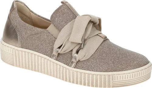 Gabor Damen Low-Top Sneaker - Sportliche Halbschuhe in Rosato - Damen-Sneaker mit Best Fitting und hochwertigem Lack-Obermaterial, ideal für Freizeit und Sport, bequem und stylisch.