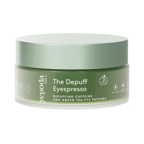 Yepoda - THE DEPUFF EYESPRESSO - Abschwellende Augenpads - Neu !!!