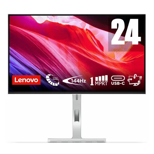 LENOVO L24D-4C Business Monitor 23,8" - Full-HD & 144Hz - 23,8'' IPS Monitor mit 144Hz für flüssige Bilddarstellung, ideal für professionelle Anwendungen. Mit HDMI, USB-C und DP-Anschlüssen.