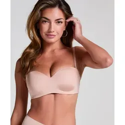 Hunkemöller Gepolsterter Trägerloser Push-Up BH - Rugby tan - 85D - Entdecke stilvollen Komfort mit diesem trägerlosen Push-Up BH. Die atmungsaktiven Cups bieten eine perfekte Passform und eine schmeichelhafte Silhouette für jeden Anlass.