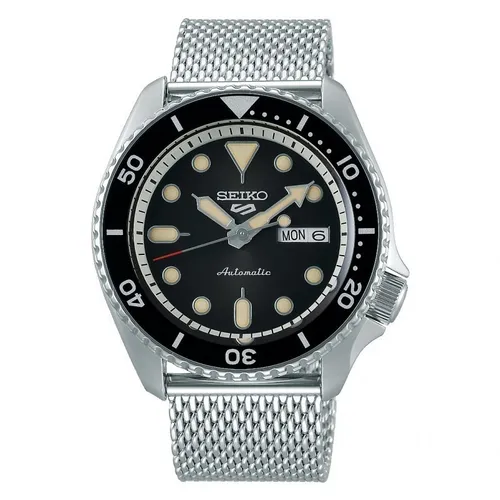 Seiko Herren-Uhren Analog Automatik One Size 87853047 - Elegante Armbanduhr für Herren, mit präziser Automatik-Technologie und zeitlosem Design – ideal für jeden Anlass.