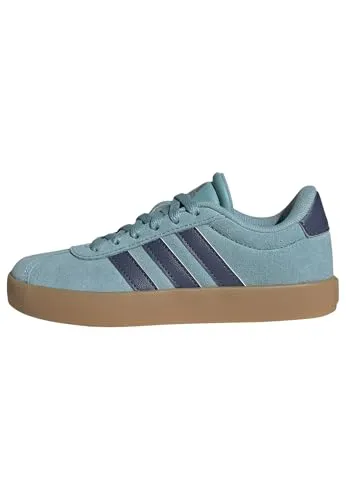 adidas VL COURT 3.0 Sneaker für Kinder & Jugendliche – Grün – 37 EU - Sportliche Sneaker im mintfarbenen Design, inspiriert vom klassischen adidas samba. Ideal für aktive Kids, mit robuster Gummisohle und bequemer Schnürung.