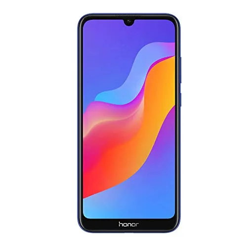HUAWEI Honor 8A 32GB Dual-SIM ohne Vertrag - Blau - Simlockfreies Handy mit 32GB Speicher, 2GB RAM und Dual-SIM-Funktion, perfekt für Vielreisende und Nutzer, die Arbeit und Privatleben trennen möchten.