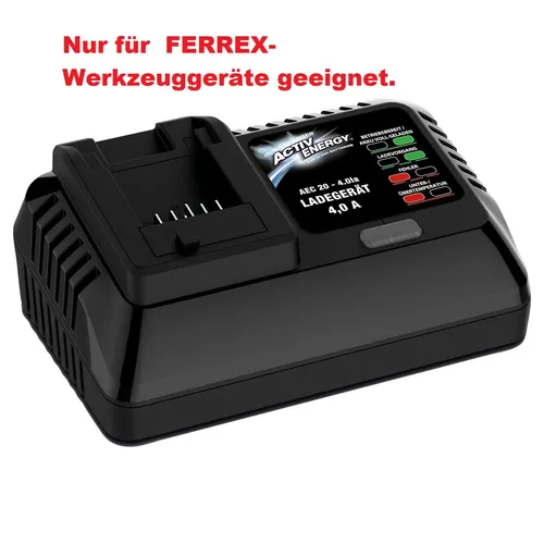 Universal Ladegerät, ACTIVE ENERGY 20/40V Akku Ladegerät,Li-Ion,NEU für Ferrex .