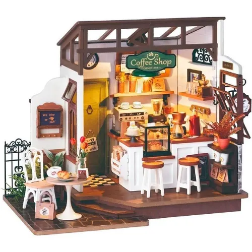 DIY House - Rolife - Miniature House "Slow Life #5008988" - 3D Puzzle für kreative Köpfe, fördert die Konzentration und Kreativität beim Bauen eines charmanten Miniaturhauses.