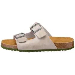 Lico Bioline Concrete Hausschuh für Unisex Erwachsene, Beige, 42 EU - Bequeme Clogs aus leichtem Synthetik mit verstellbarem Gurt, ideal für Zuhause oder den Garten.